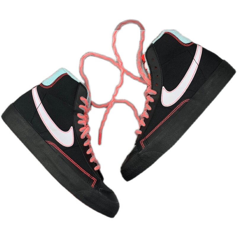 Nikedd7710-001粉蓝高帮板鞋