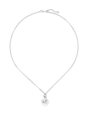 十二生肖项链99纯银本命年锁骨链