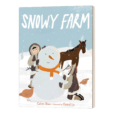 英文原版 Snowy Farm 卤猫 雪地农场 精装绘本 Oamul Lu 英文版 进口英语原版书籍儿童图书