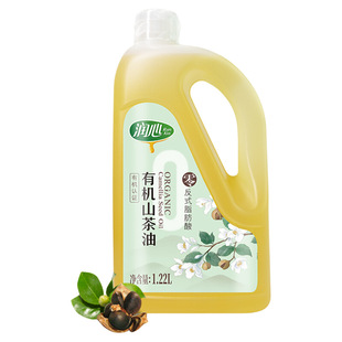 1.22L润心有机0反式脂肪酸山茶油低温压榨清淡食用油顺丰包邮