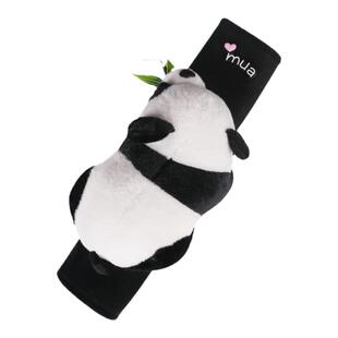 汽车安全带护肩套熊猫儿童防勒脖保护套车内装饰用品大全四季通用