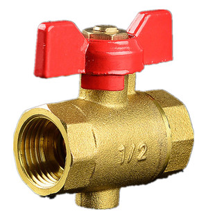 4分全铜内牙排空阀DN15水管手动太阳能热水器管道排空阀防冻开关