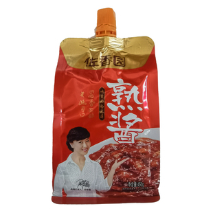 佐香园熟酱黄豆酱豆瓣酱正宗东北大酱即食蘸酱炸酱下饭酱老式450g