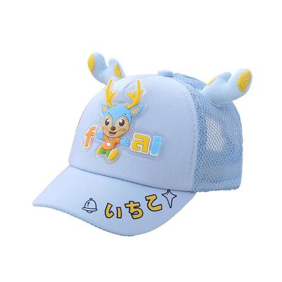 婴儿帽子夏季薄款棒球帽宝宝遮阳