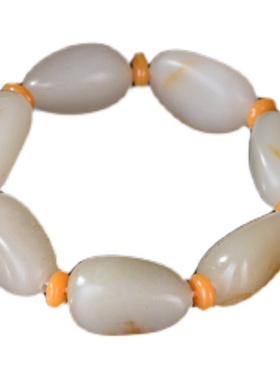 籽料手串细腻天然和田玉