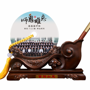 师恩难忘毕业聚会定制玉石笔筒