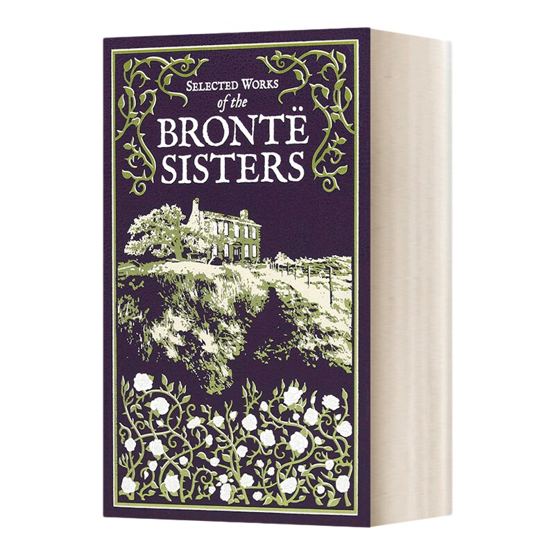 英文原版小说 Selected Works of the Bronte Sisters 勃朗特姐妹精选作品 简爱呼啸山庄 女房客 皮革精装 英文版 进口英语书籍