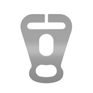 速搭帐篷撑杆底角扣户外自动帐篷配件帐杆底坐扣天幕撑杆扣开口款
