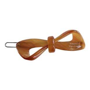 韩国France金标小蝴蝶结扣夹法式酒红色碎发刘海夹短发侧边夹发夹