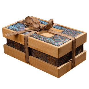 生日礼物盒空盒子竹木包装礼盒书本首饰伴手礼收纳盒古玩锦盒定制