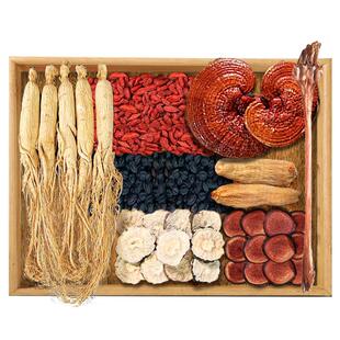 长白山人参鹿茸泡酒药材灵芝枸杞天麻养生泡酒料冬虫夏草高端品质