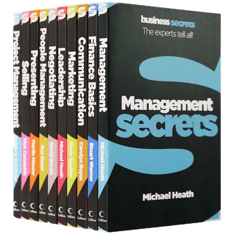 正版 管理学英文版 Management Secrets 管理的秘密 英文原版 进口商业经济管理书籍10册 人力资源 项目管理 领导力 谈判