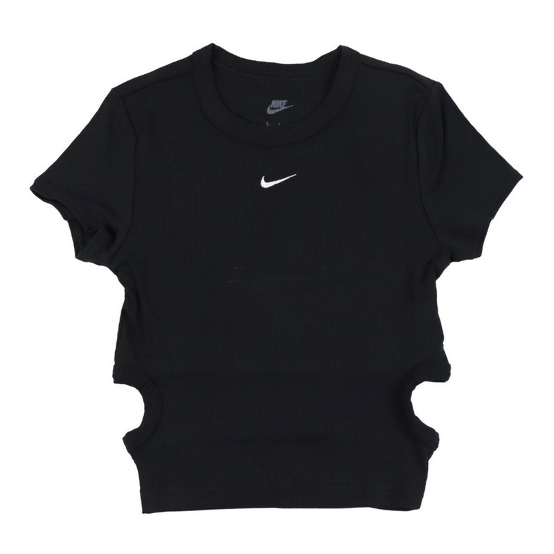 Nike女速干镂空紧身运动短袖T恤