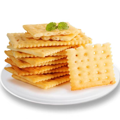 优明全麦苏打饼干碱性无蔗糖