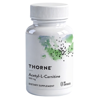 Thorne悦恩乙酰左式肉碱胶囊60粒 SA520