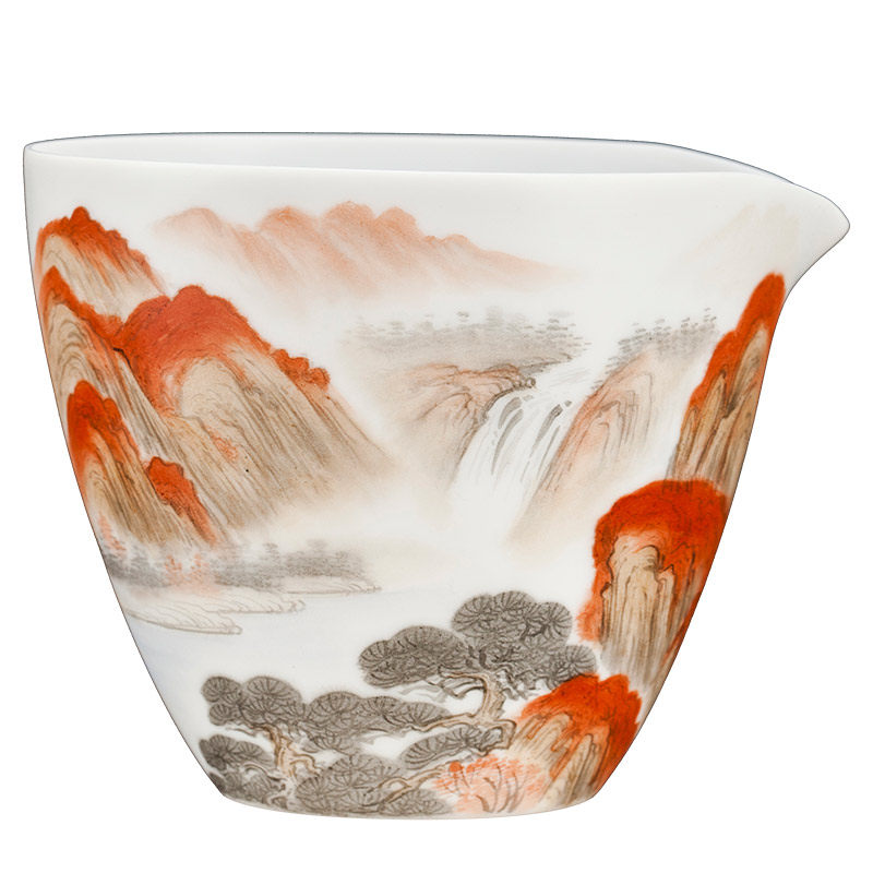 许瑞卿德化白瓷古垚手绘瓷