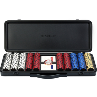 SLOWPLAY德州扑克粘土筹码套装专业高端有无面值Poker麻将棋牌币