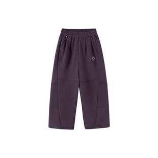 【挺括不软塌】半度闲女童加绒加厚裤子秋冬装儿童运动保暖长裤潮