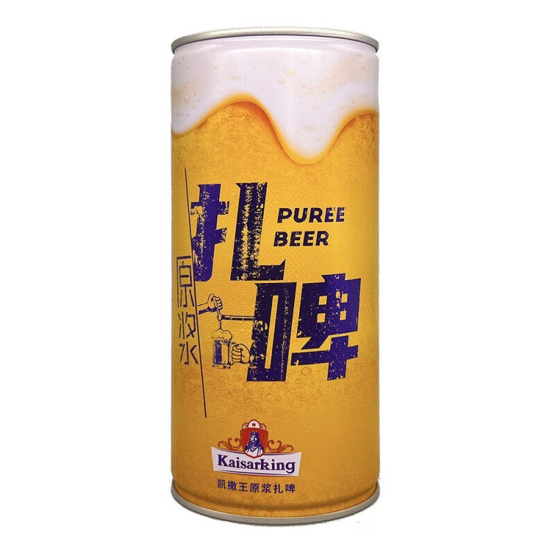 德国凯撒啤酒集团监制国产凯撒王精酿原浆扎啤1L*12罐装整箱啤酒