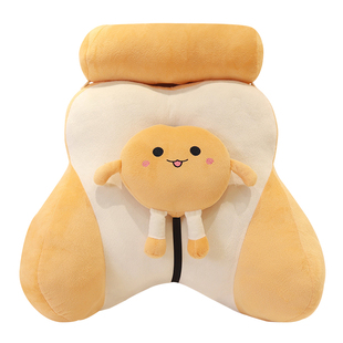 腰凸靠枕床头靠垫宿舍学生卧室护腰大靠背床上沙发办公室座椅软包