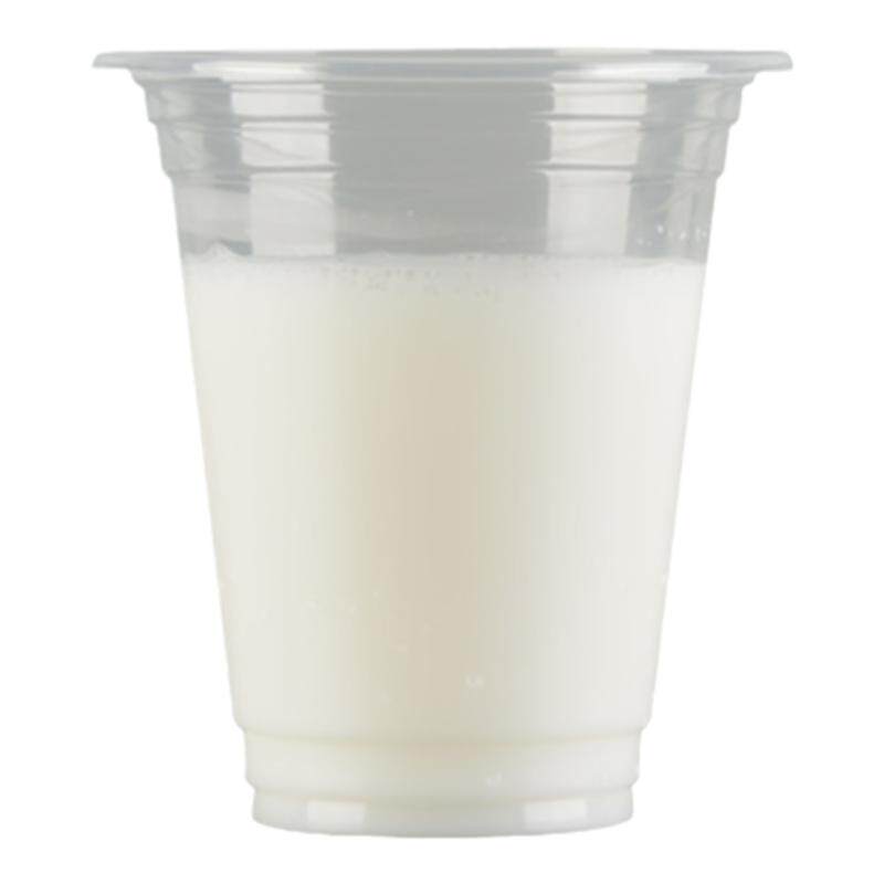 95/90口径一次性奶茶杯子带盖商用PP塑料杯外卖打包杯透明豆浆杯