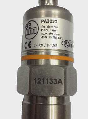 ifm PA3022 pressure transmitter PA-100-SBR14-A-ZVG/US/ /V 10
