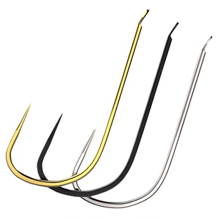 悍将鱼钩细地袖无倒刺日本进口散装竞技鲫鱼细条钩