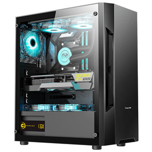 长城机箱本色K13升级版电脑机箱玻璃侧透ATX宽体台式机电脑主机箱