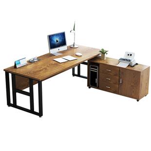 办公桌简约现代办公室桌子经理主管简易单人电脑桌桌椅组合老板桌