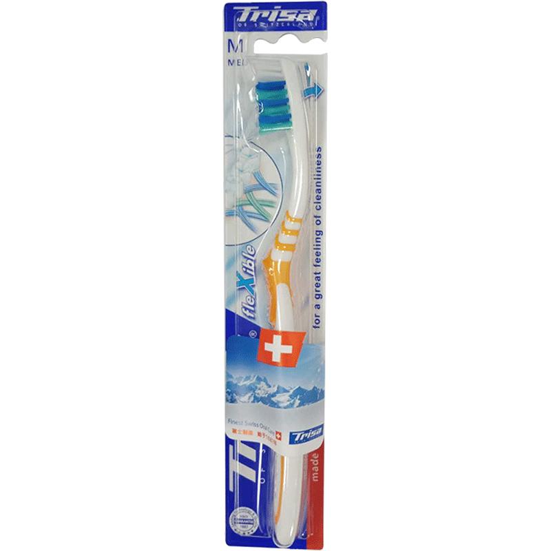 TRISA盈动健齿牙刷成人软毛