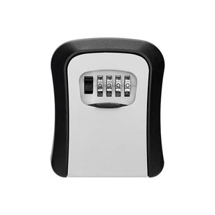 装修密码钥匙盒猫眼盒子门口免打孔防盗门装钥匙挂临时门上入户锁