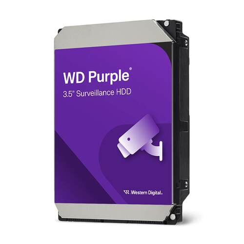 WD西部数据机械硬盘4t监控硬盘8t监控录像机专用西数紫盘1t 2t 6t