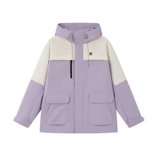 N+a纳迪亚防泼水连帽运动外套女春季新款跑步开衫运动服夹克上衣