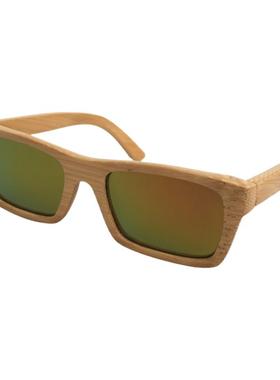 墨镜优雅风长方形彩膜偏光太阳镜