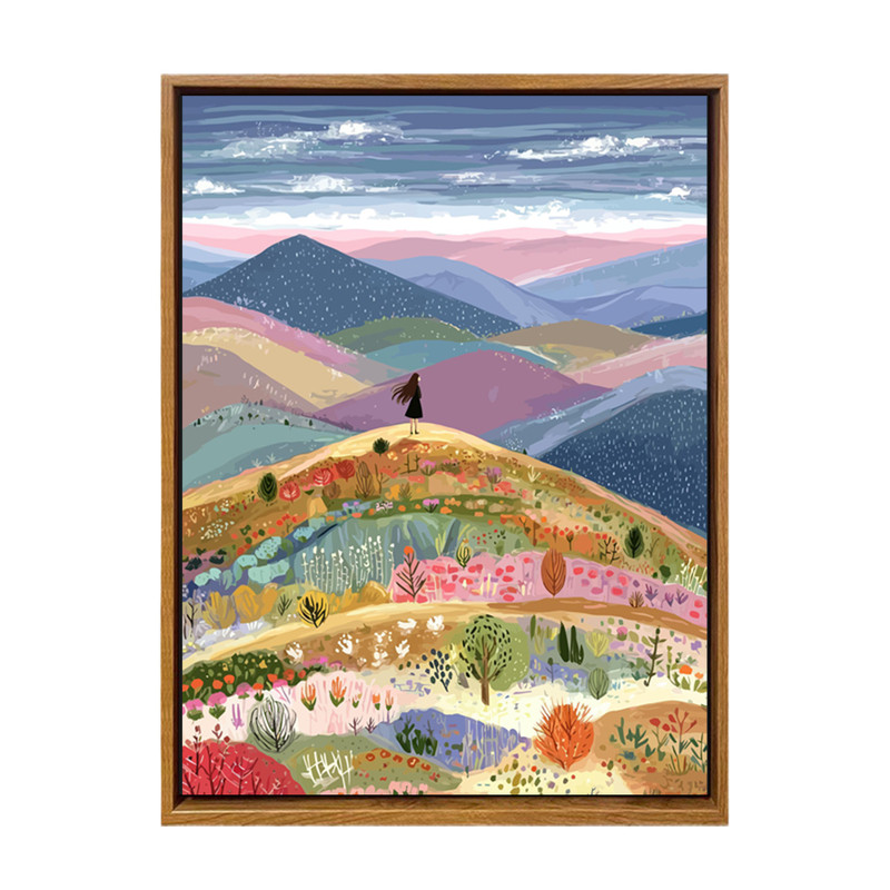 治愈系唯美风景DIY数字油画