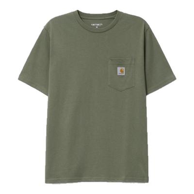 Carhartt WIP短袖T恤男装早春新品经典LOGO标签口袋宽版卡哈特