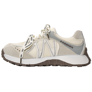 厚底老爹鞋女款2026新款小个子增高休闲运动鞋春季轻便显脚小女鞋