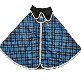 守护甜心cos服边里唯世相马空海蓝色格子披风斗篷均码cos服现货