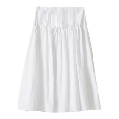 【现货】theBarnnet shell秋季新款韩国设计师气质收腰百褶半身裙