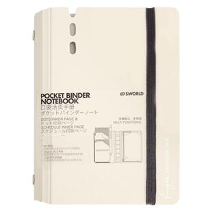 sworld口袋本A7小笔记本高颜值活页本学生用计划本便携随身记事本
