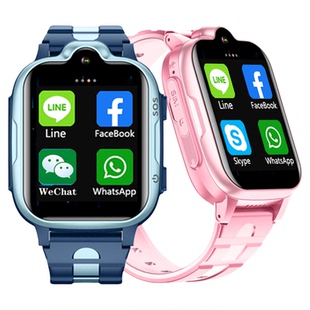 新款4G5G全网通儿童智能定位电话手表境外版中国香港澳门台湾地区