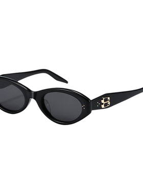 猫眼墨镜女新款高级感显脸小偏光镜防紫外线太阳眼镜男VAMP同款潮