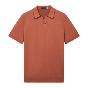 【春夏新品】十如仕男士通勤休闲高洁纱毛衣海鸥领POLO衫短袖P03