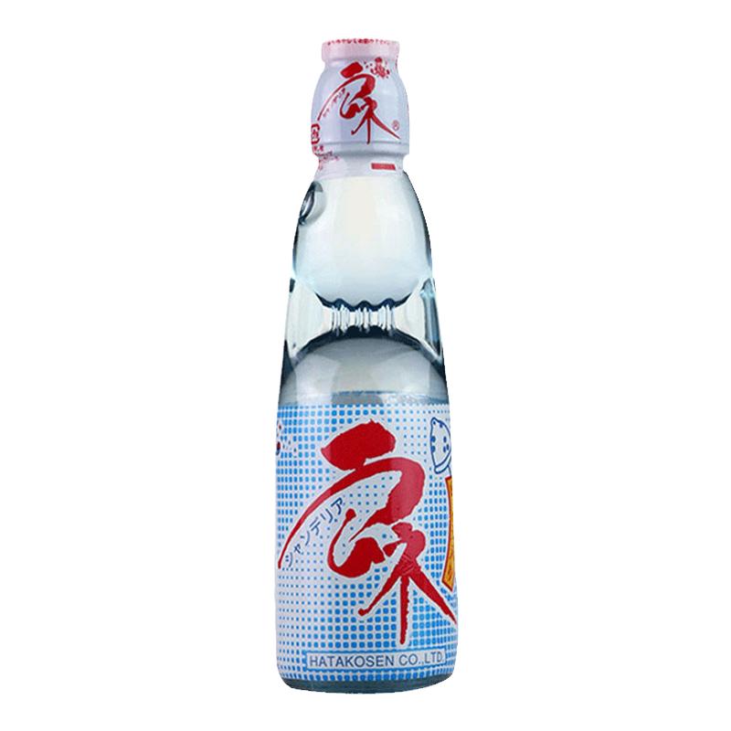 日本进口波子汽水弹珠哈达hata网红原味菠萝啤果汁味碳酸饮料瓶装