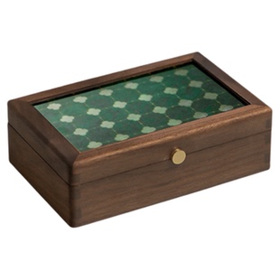 10克小金条收纳盒存黄金专用盒子黑胡桃木攒金储存盒大容量防氧化