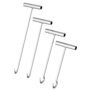 杀猪钩子肉钩子不锈钢手钩子猪肉丁字钩勾肉勾子挂肉钩子肉勾猪肉