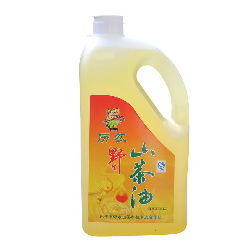 历农野山茶油2L耐高温炒菜食用油