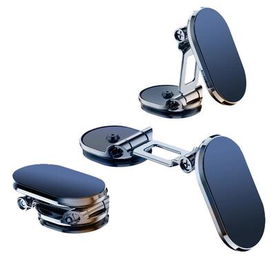 车载手机支架新款折叠磁吸式汽车专用粘贴通用防抖固定导航支撑架