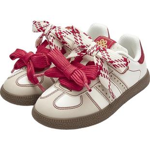 巴拉巴拉女童板鞋中大童鞋子秋冬款童鞋儿童洋气小白鞋宝宝运动鞋