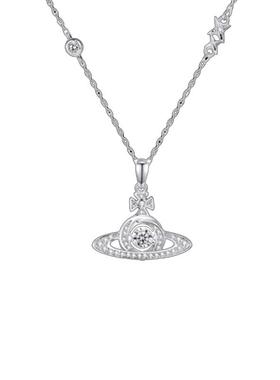 Name.s土星心动纯银项链